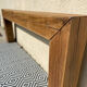 Solid oak beam console