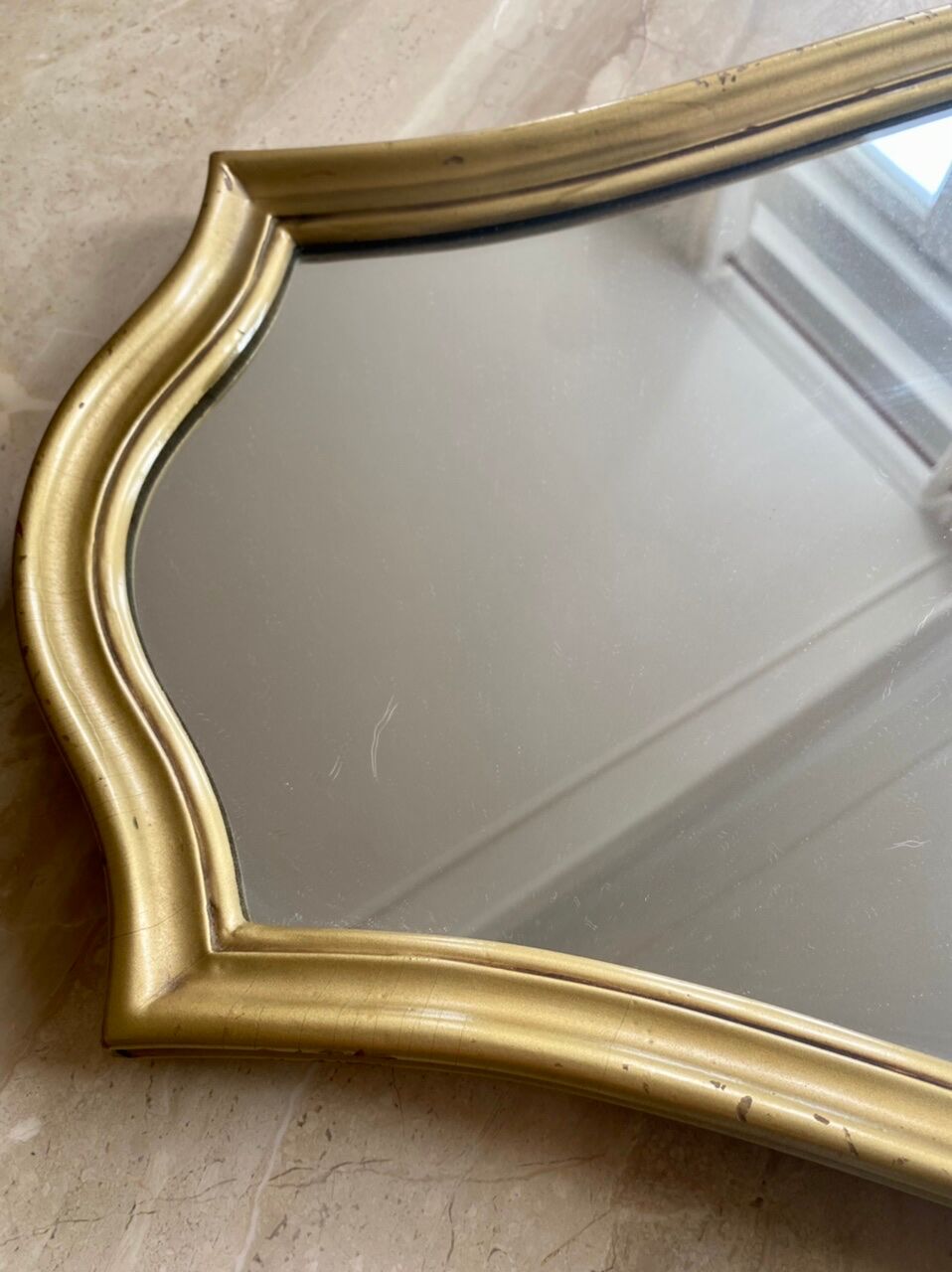 Miroir doré ancien 56x40