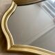 Miroir doré ancien 56x40