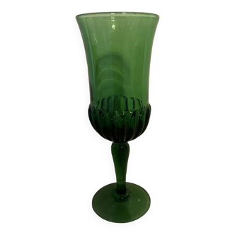 old Italian glass Green Year 70/80