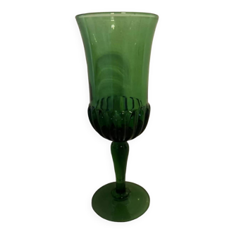 ancien verre italien Vert Année 70/80