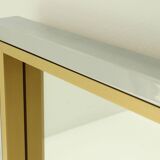 1970s Italian square wall mirror