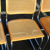 Cesca B32 chairs by Marcel Breuer Italian edition