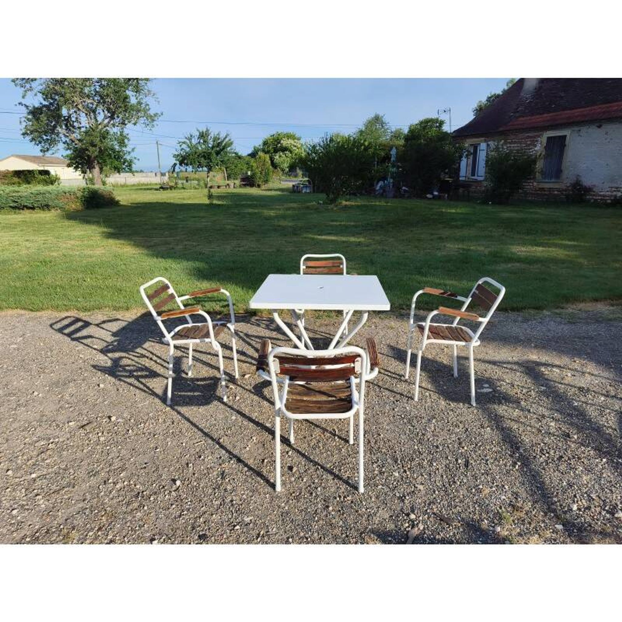 Salon de jardin des années 60/70