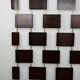 Wooden and brass screen