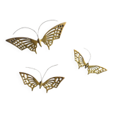 Brass wall decoration from the 70s and 80s