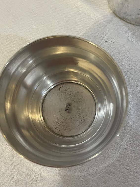 Petit vase argenterie poiçonnée