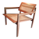 Fauteuil bois cannage design Roger landault