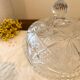 Antique bell jar made of molded glass