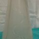 Hyacinth vase in frosted satin glass art nouveau period early 20th century