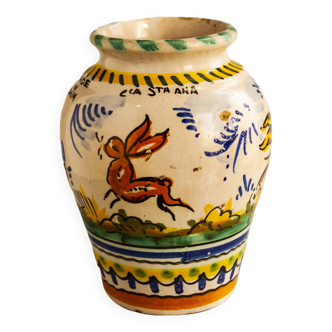 Vintage ceramic vase.