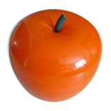 Orange apple ice bucket, 70 years