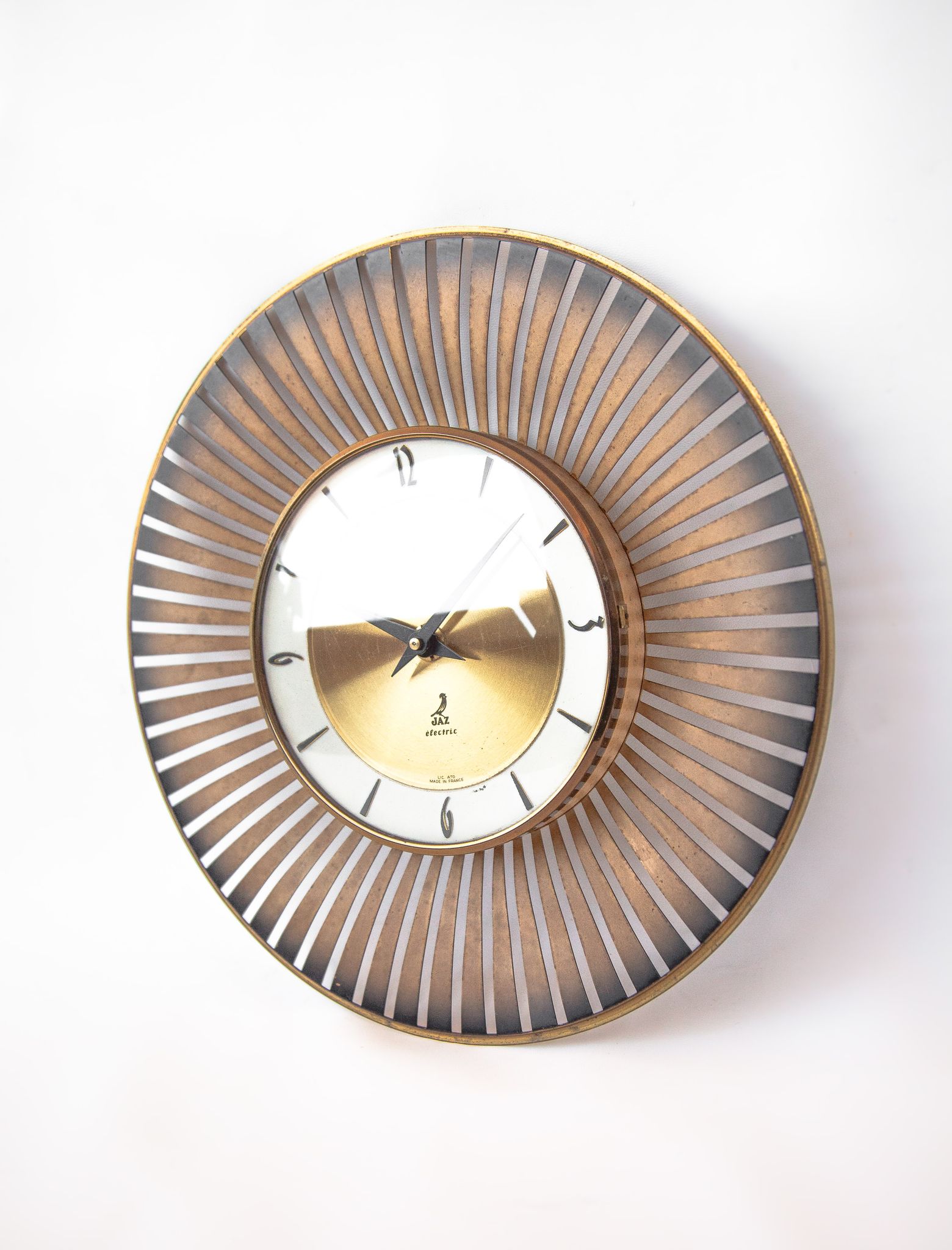 Vintage clock, Jaz Electric, made in France