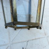 Brass lantern pendant lamp