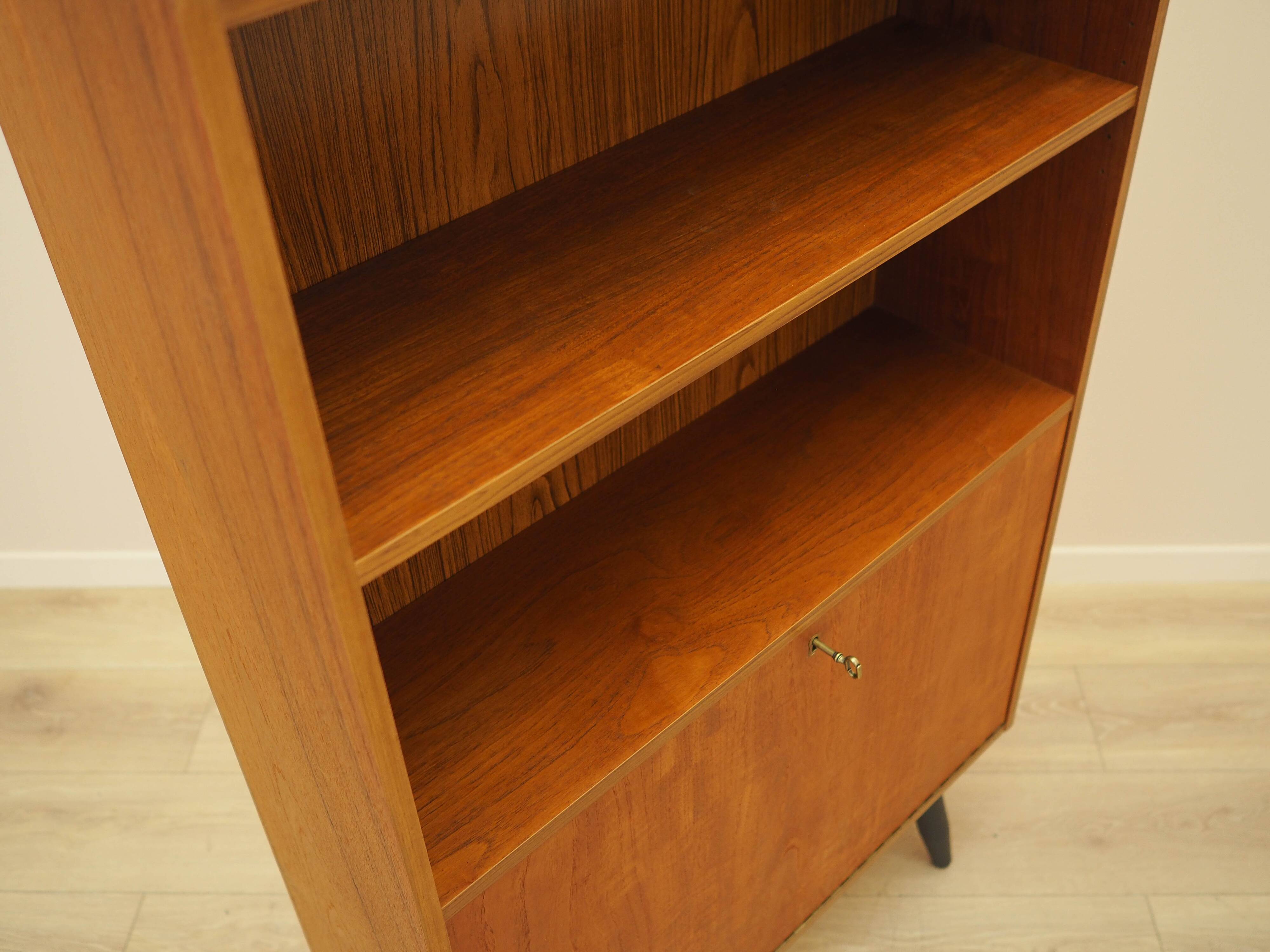Teak bookshelf, Danish design, 1970s, made in Denmark.