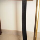 Scandinavian floor lamp in teak and metal from the 1960s-1970s