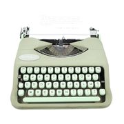 Hermes Baby green lime typewritter revised new ribbon