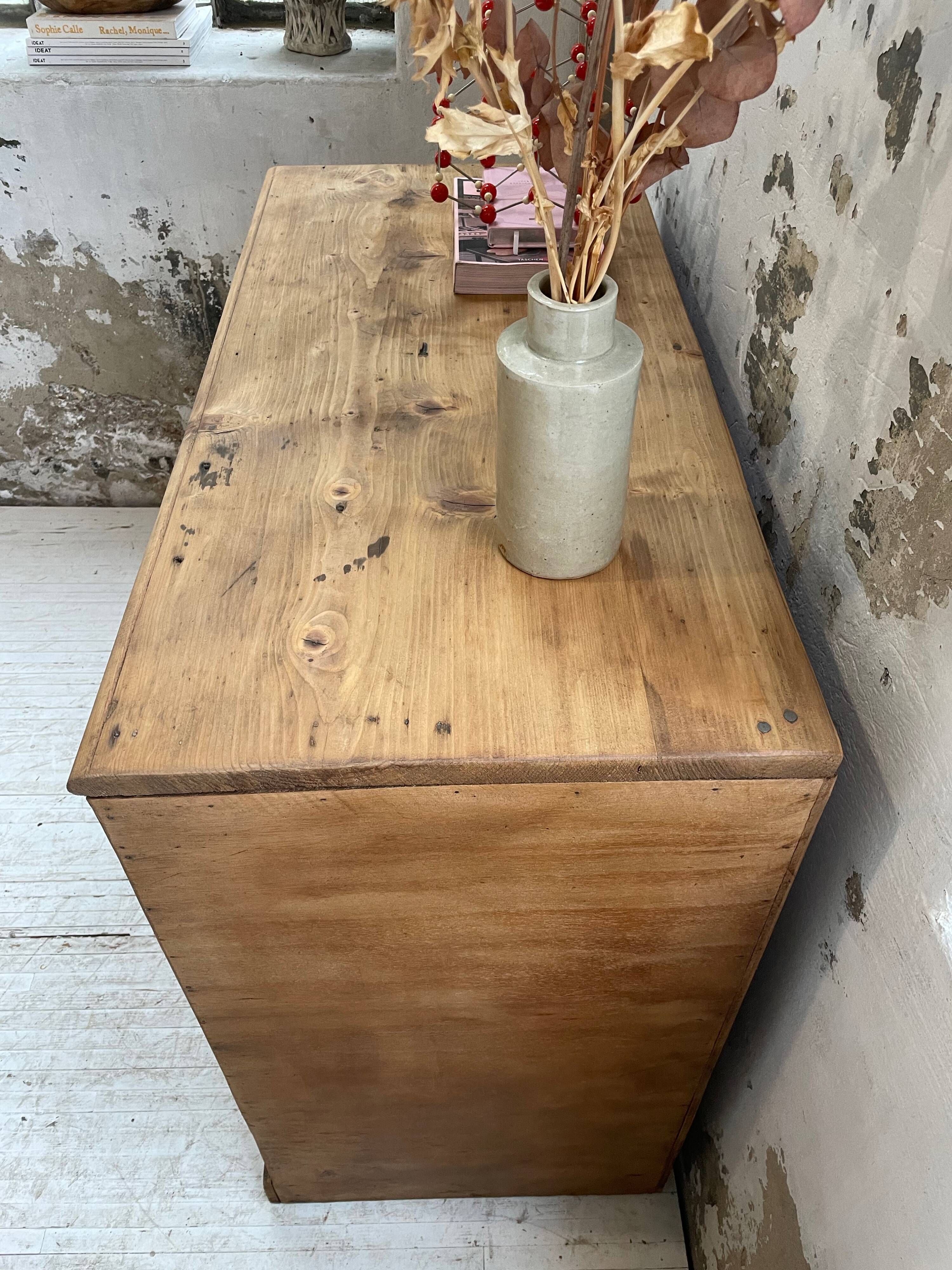 Convenient pine workshop furniture