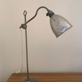 Vintage industrial workshop lamp – metal – 1950s/60s