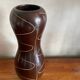 Vase en bois Africain