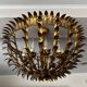 Brass chandelier 1960