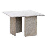 Italian Marble coffee table, timeless design from the 1970s