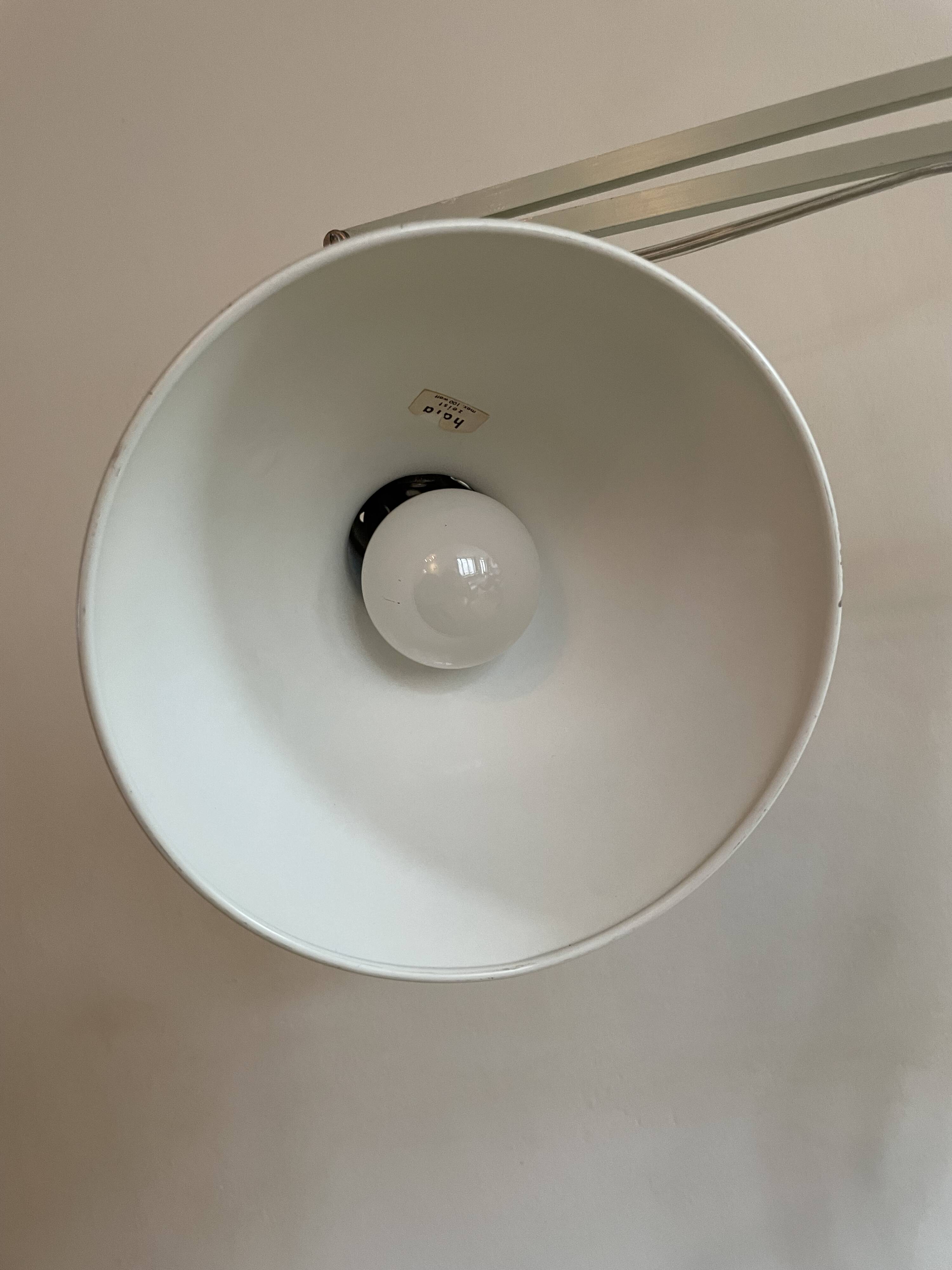 Adjustable and rollable standing light by H. Busquet for Hala Zeist