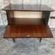 Vintage 1950s-60s Mahogany Veneer Wood Nightstand