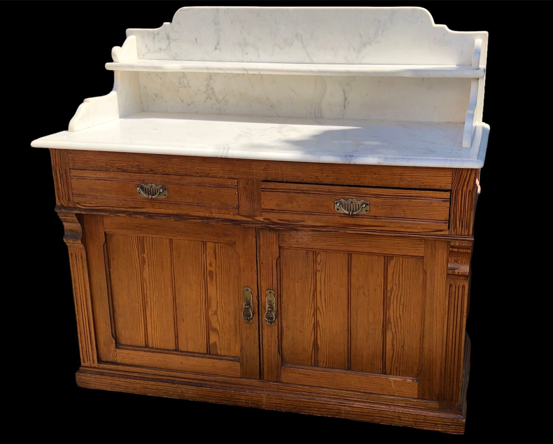 Toilet cabinet 1900 top marble pitchpin / bathroom furniture / sink
