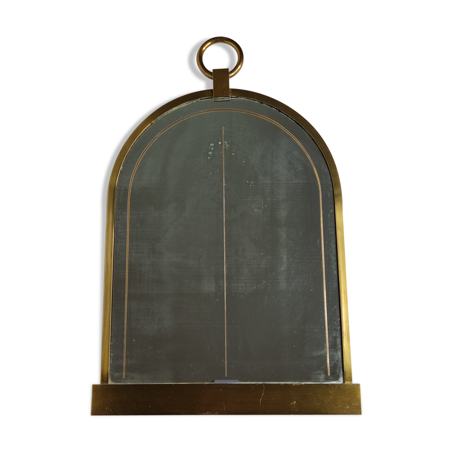 Vintage marine-inspired mirror, 56x35cm