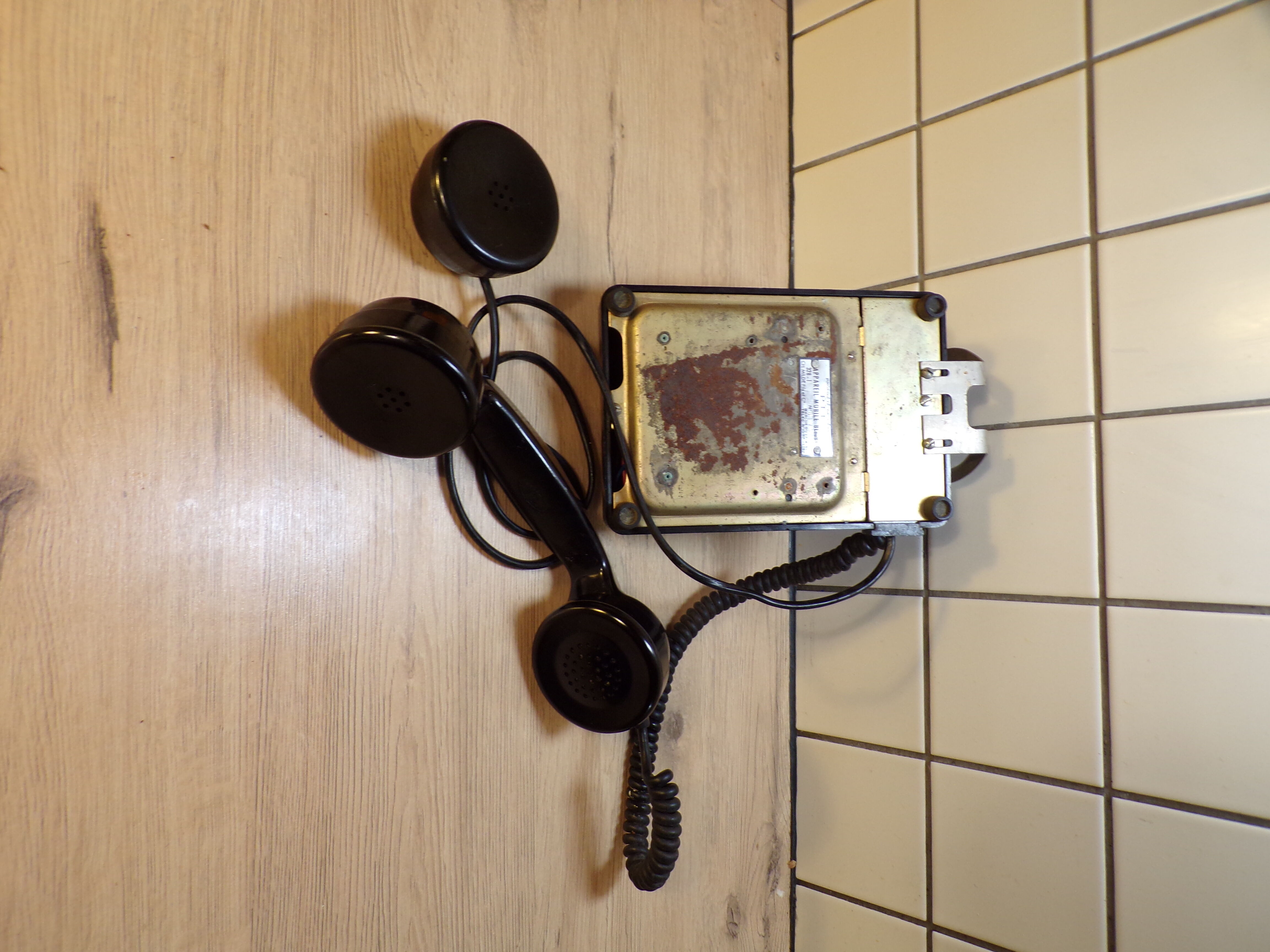 Vintage Bakelite Dial Phone