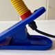 Articulated Memphis style clamp lamp