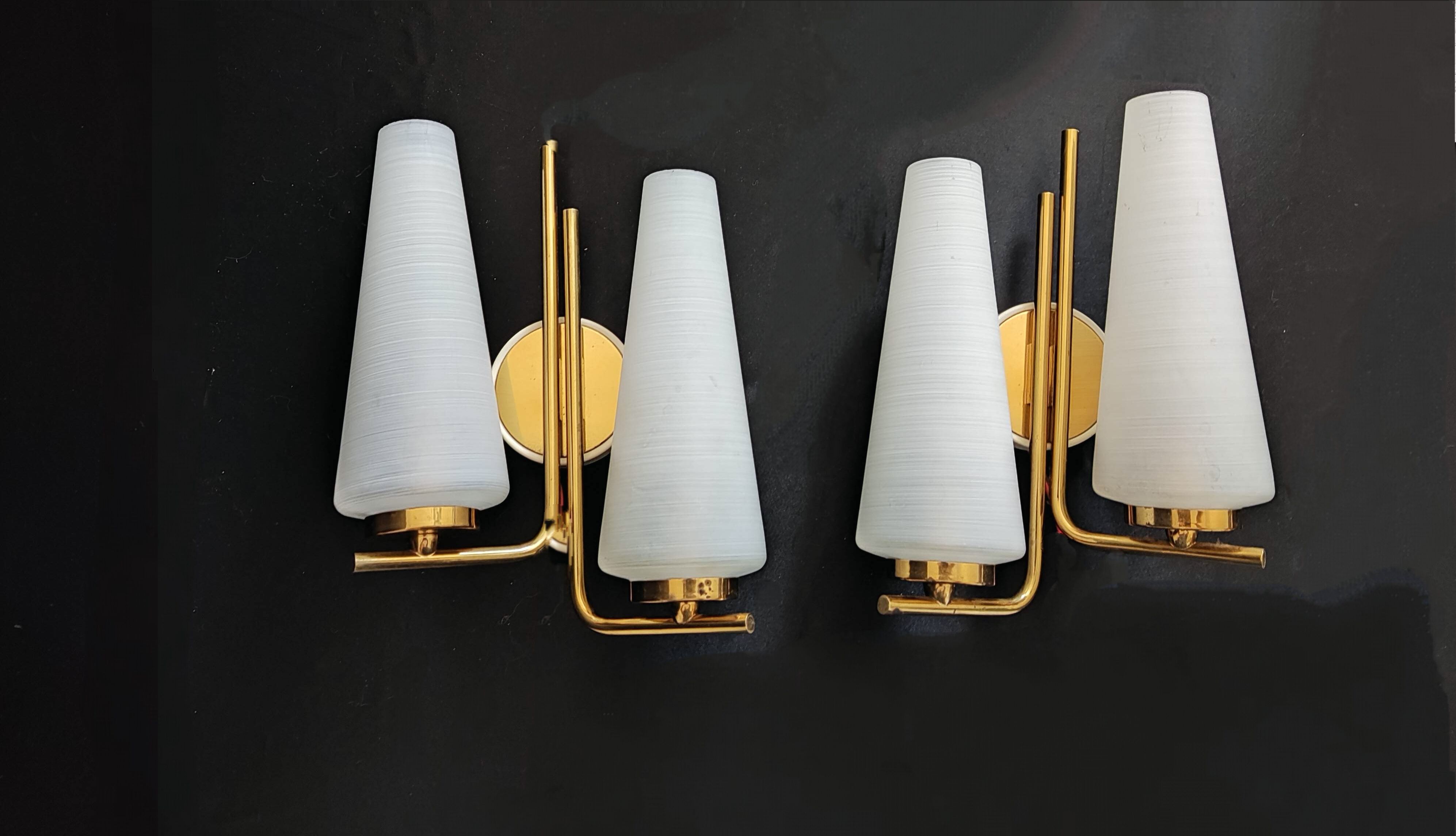 Pair of wall sconces