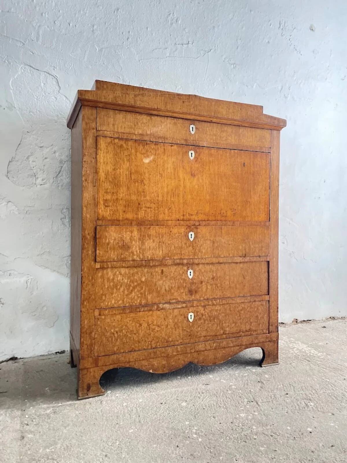 Swedish Biedermeier secretary, circa 1830–1845