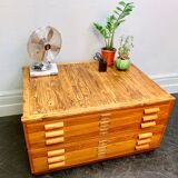 Vintage plan chest of architect drawers