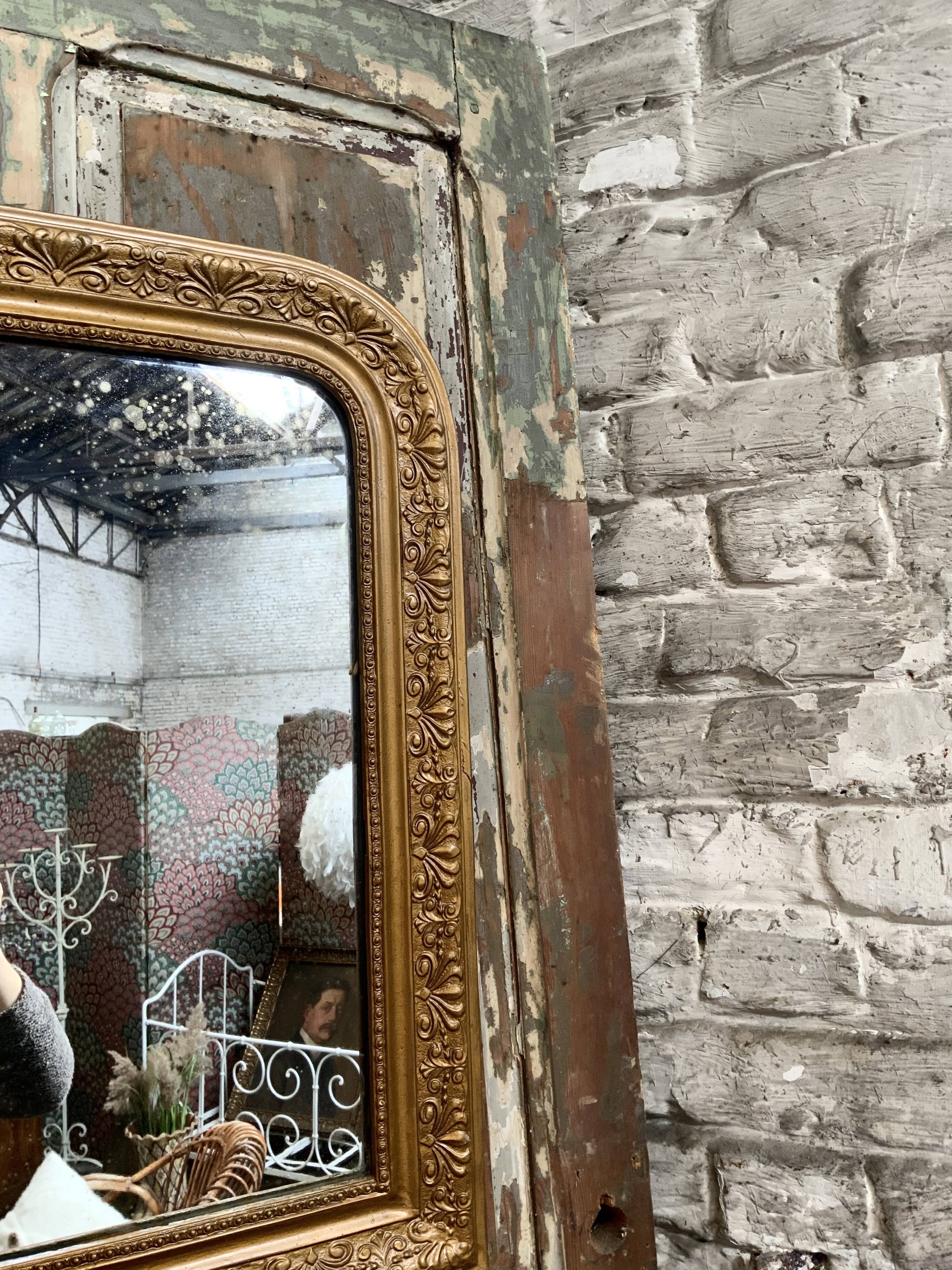 Old mirror Louis Philippe 48x60cm