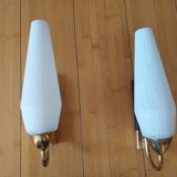 Pair of vintage wall light 50'S Lunel