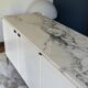 Florence Knoll “Credenza 4” sideboard – Arabescato marble