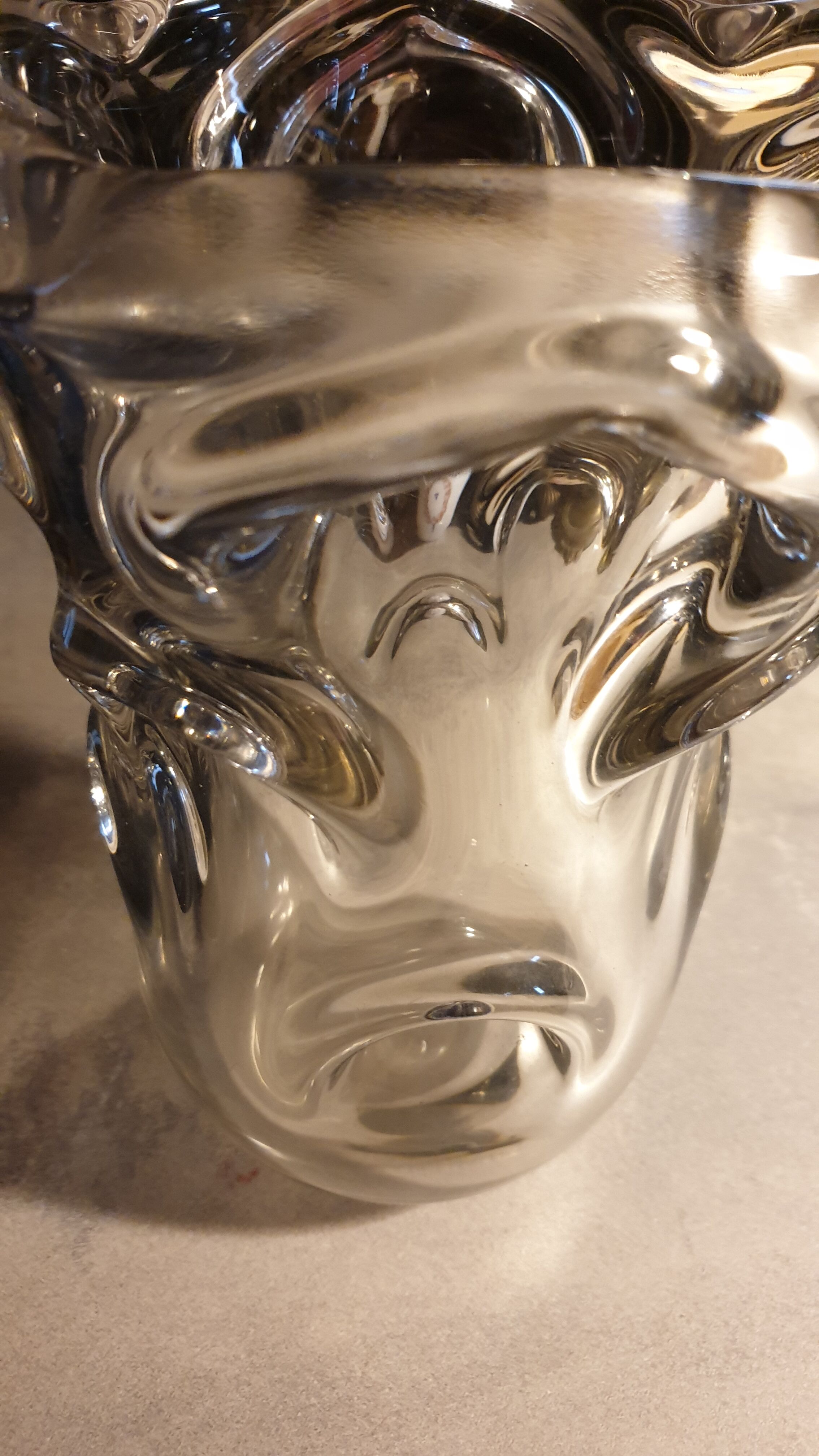 Lead crystal vase 1930