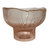 Large glass bowl from the mid-century by Heiniä Kainalossa for Humppila, Finland.