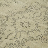 Hand-knotted turkish beige rug 190 cm x 293 cm
