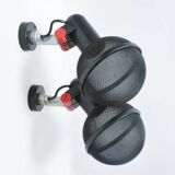 Pair of new Roger Tallon “Micro” wall lights for Erco 1979