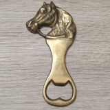 Brass bottle opener - horse