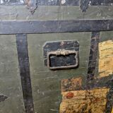 Antique travel trunk