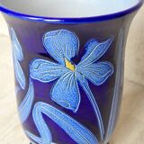 Alsace stoneware vase signed Paul Schmitter 1960s