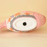 Decorative object pink fish tropical decor