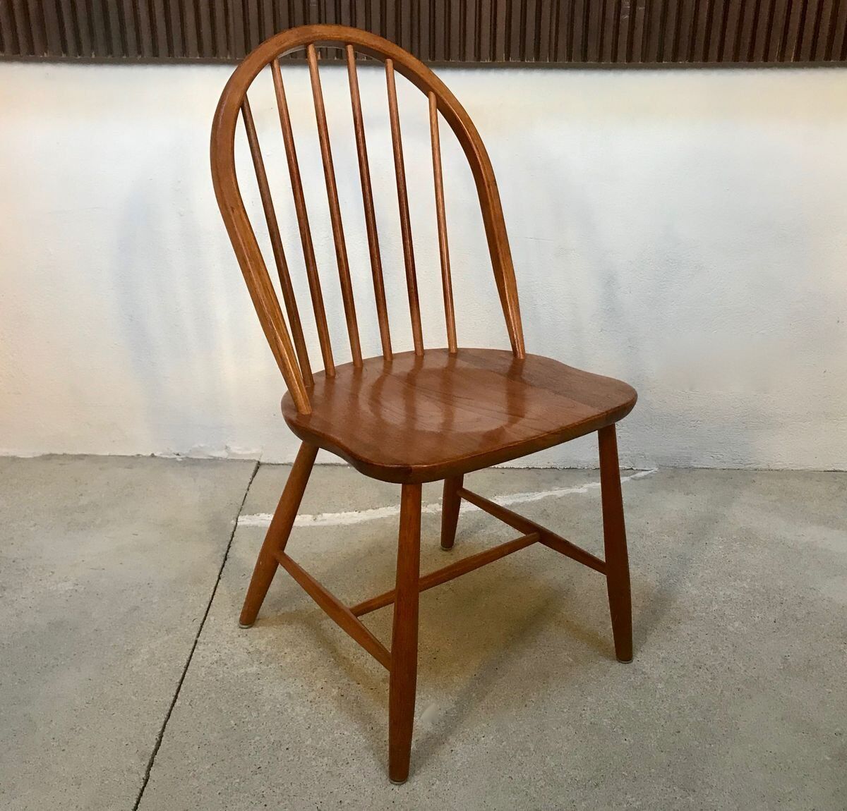 Windsor Side Chair by Erik Ole Jørgensen for Tram Chairs, Denmark 1960s