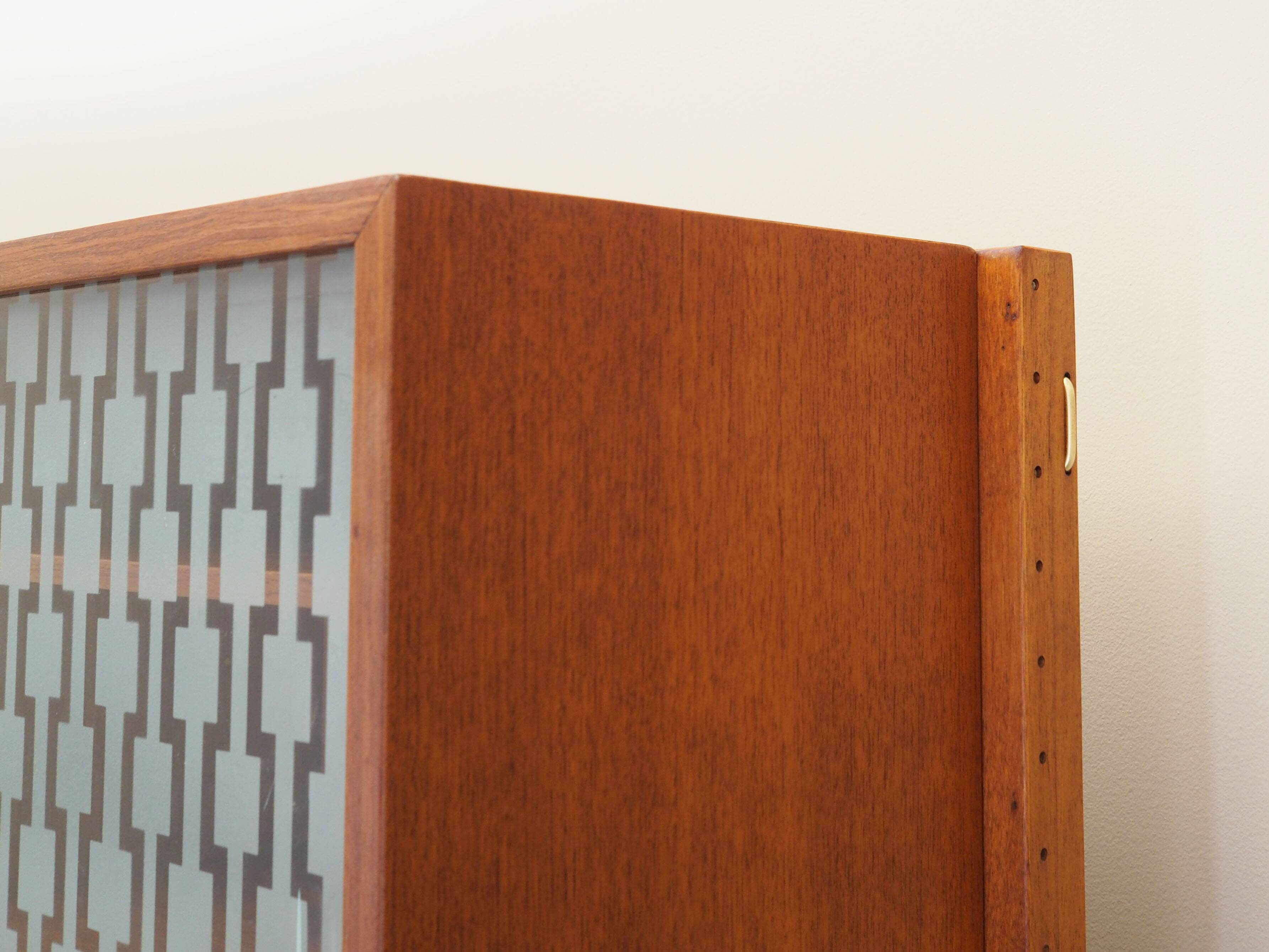 Teak wall unit, Norwegian design, 1960s, designer: Kjell Riise, production: