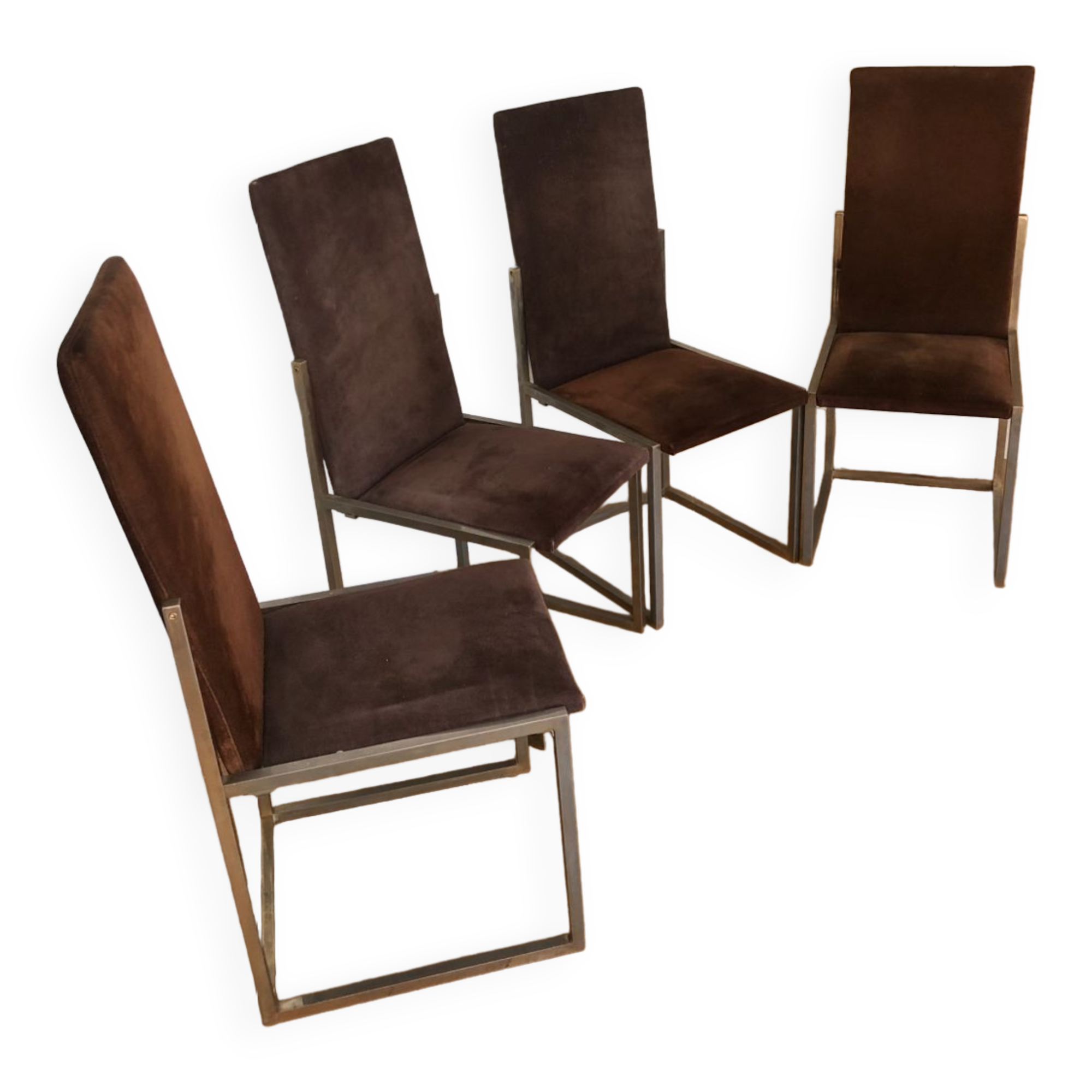 Set de 4 chaises vintage 70s