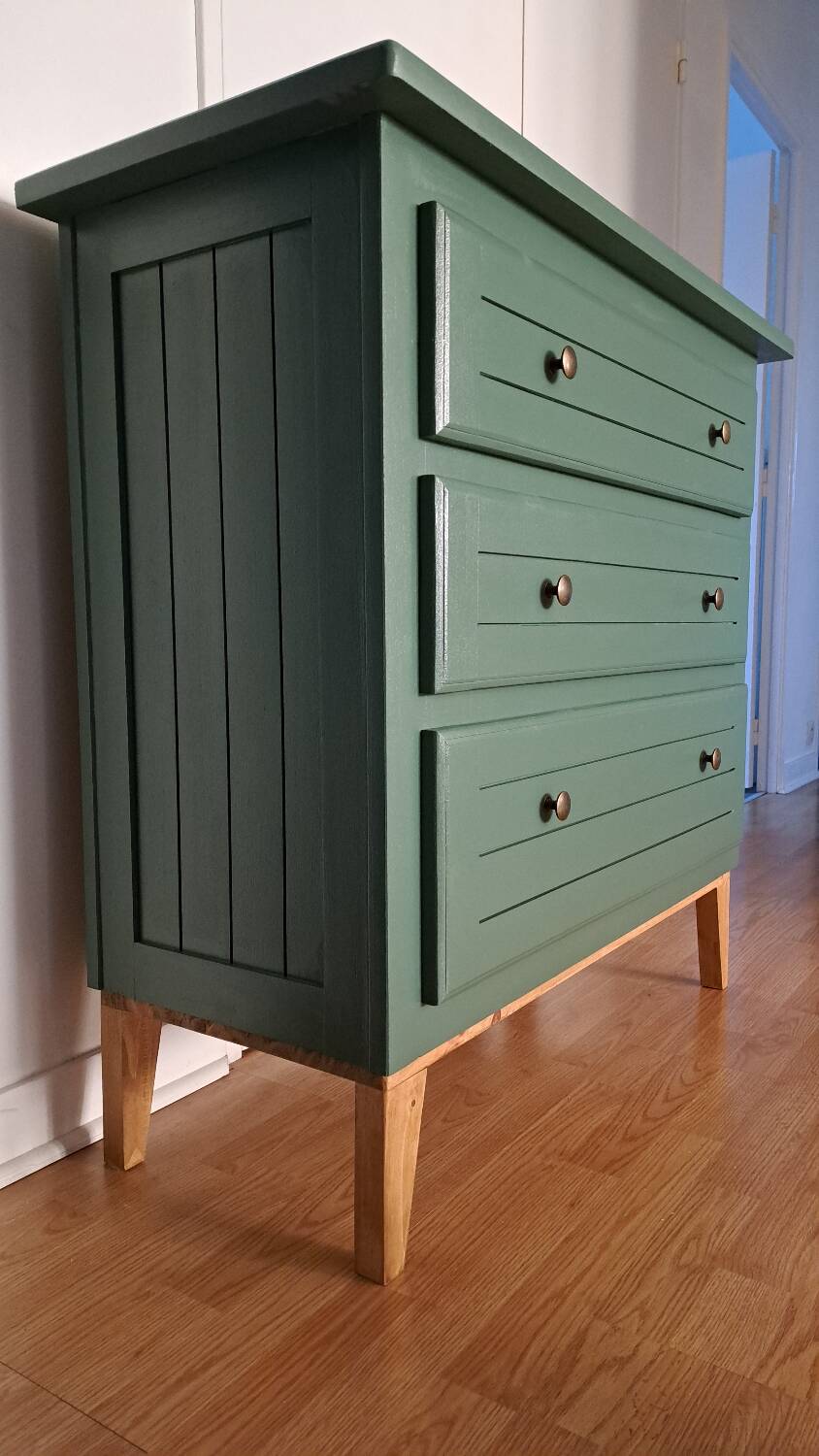 Rød Sødgren green Skov 2 chest of drawers